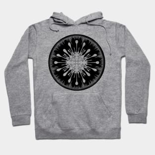 Covid 19 virus vintage design Hoodie